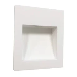 Aplique de pared empotrable de escayola
