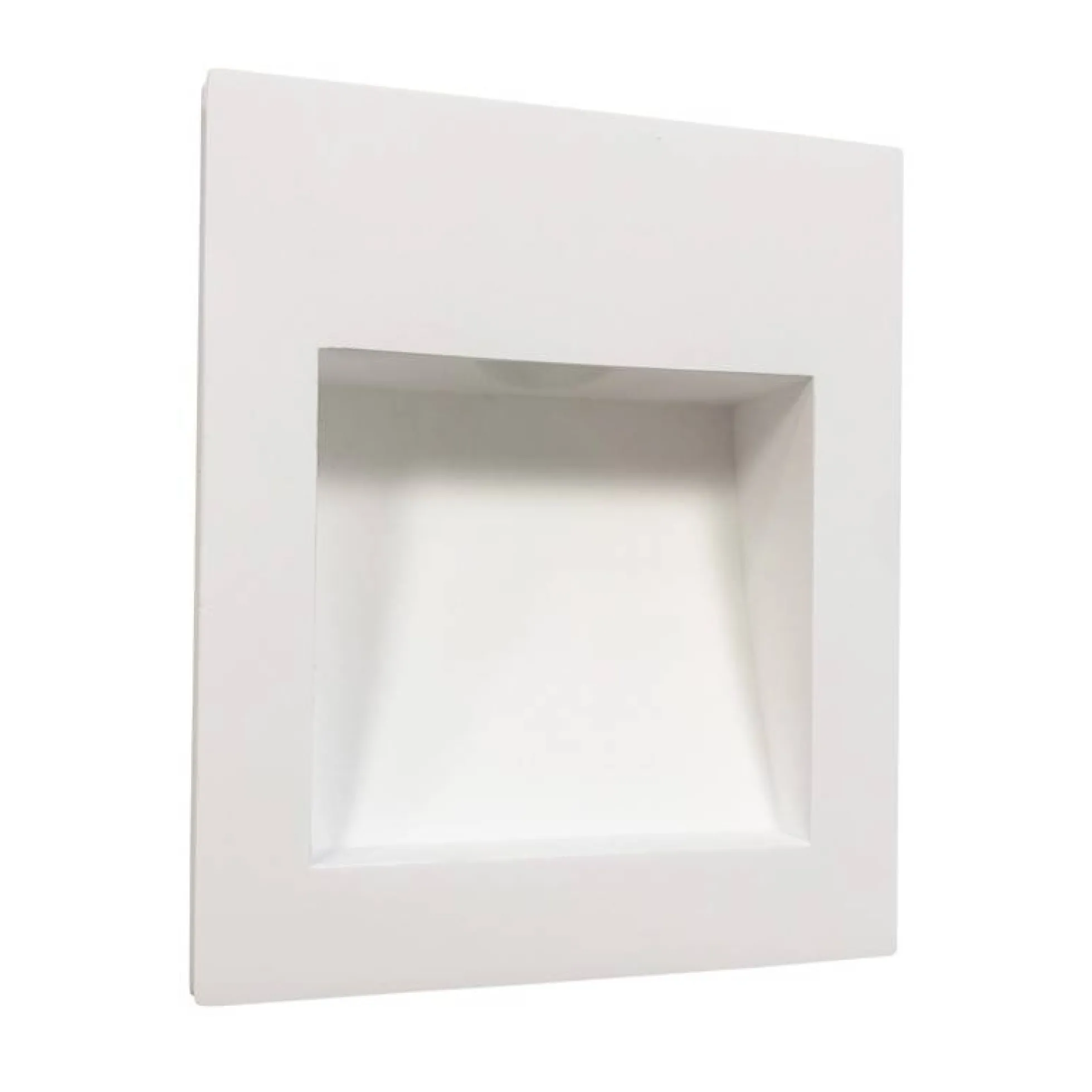 Aplique de pared empotrable de escayola "MUR" - 1W - Trimless / integración
