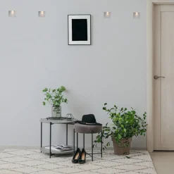 Aplique de pared empotrable de escayola