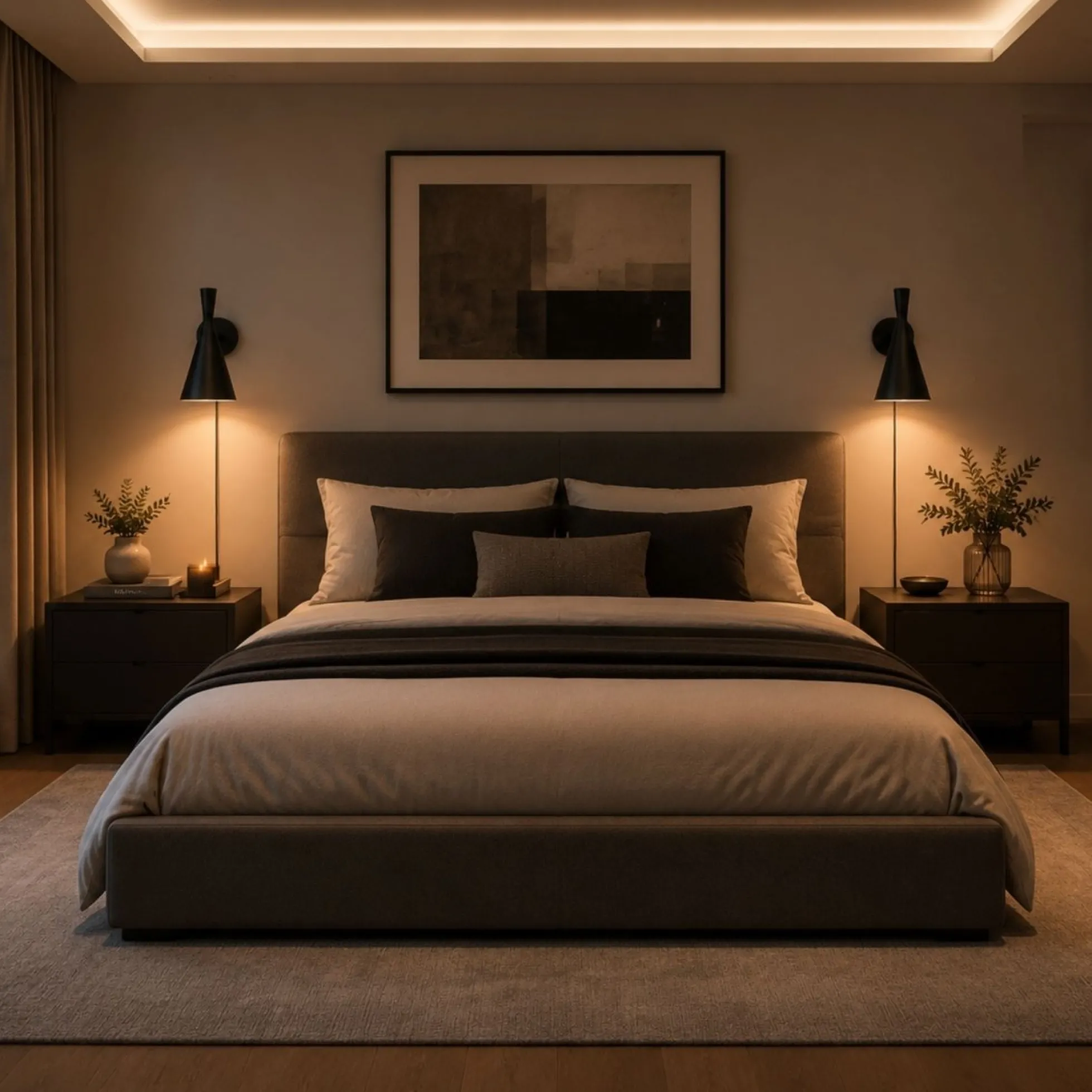 Aplique de pared escandinavo orientable 330° con interruptor y enchufe
