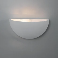 Aplique de pared escayola "Bol" - 1 x E14