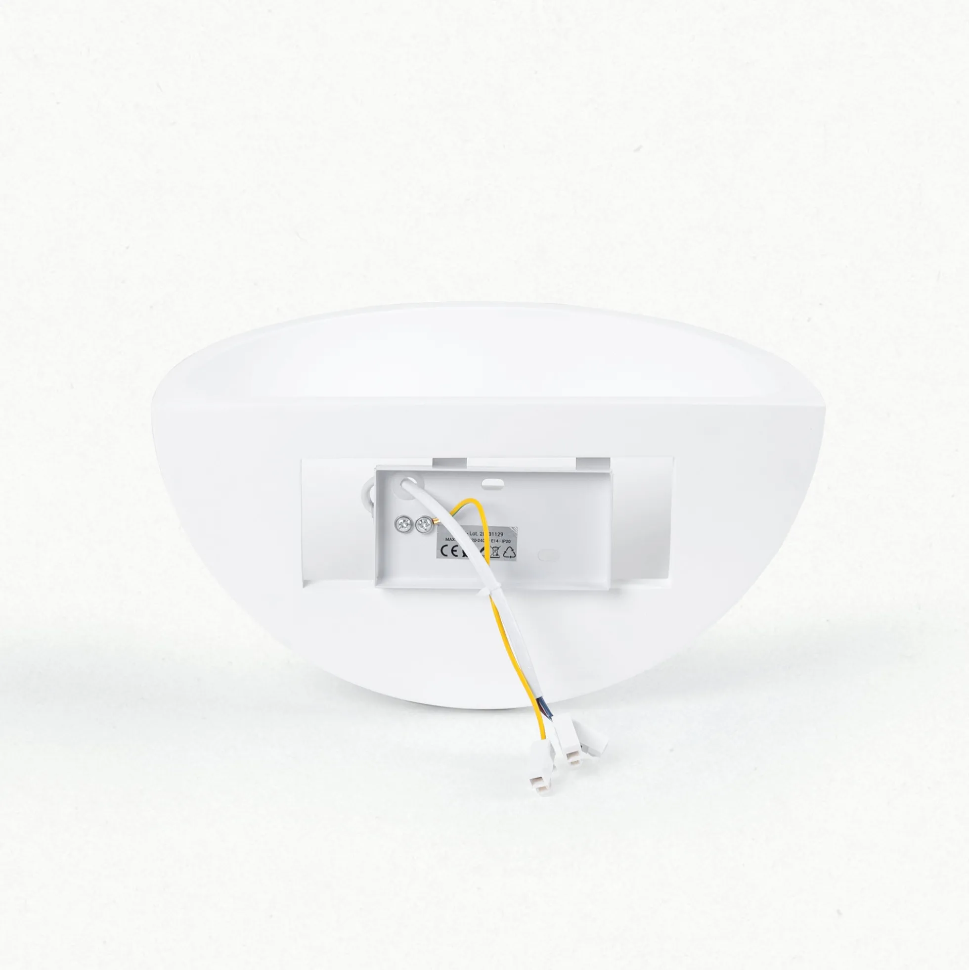Aplique de pared escayola "Bol" - 1 x E14