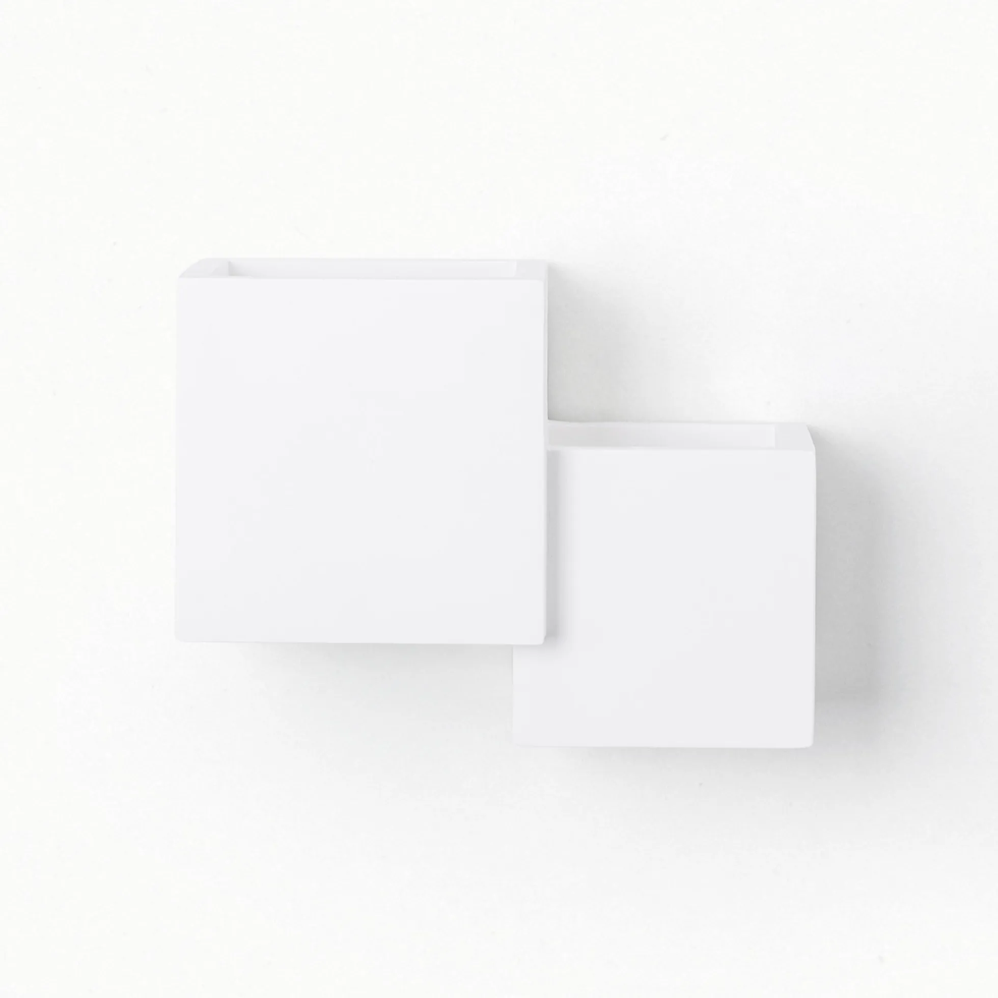 Aplique de pared escayola "Cube" - 2 x G9