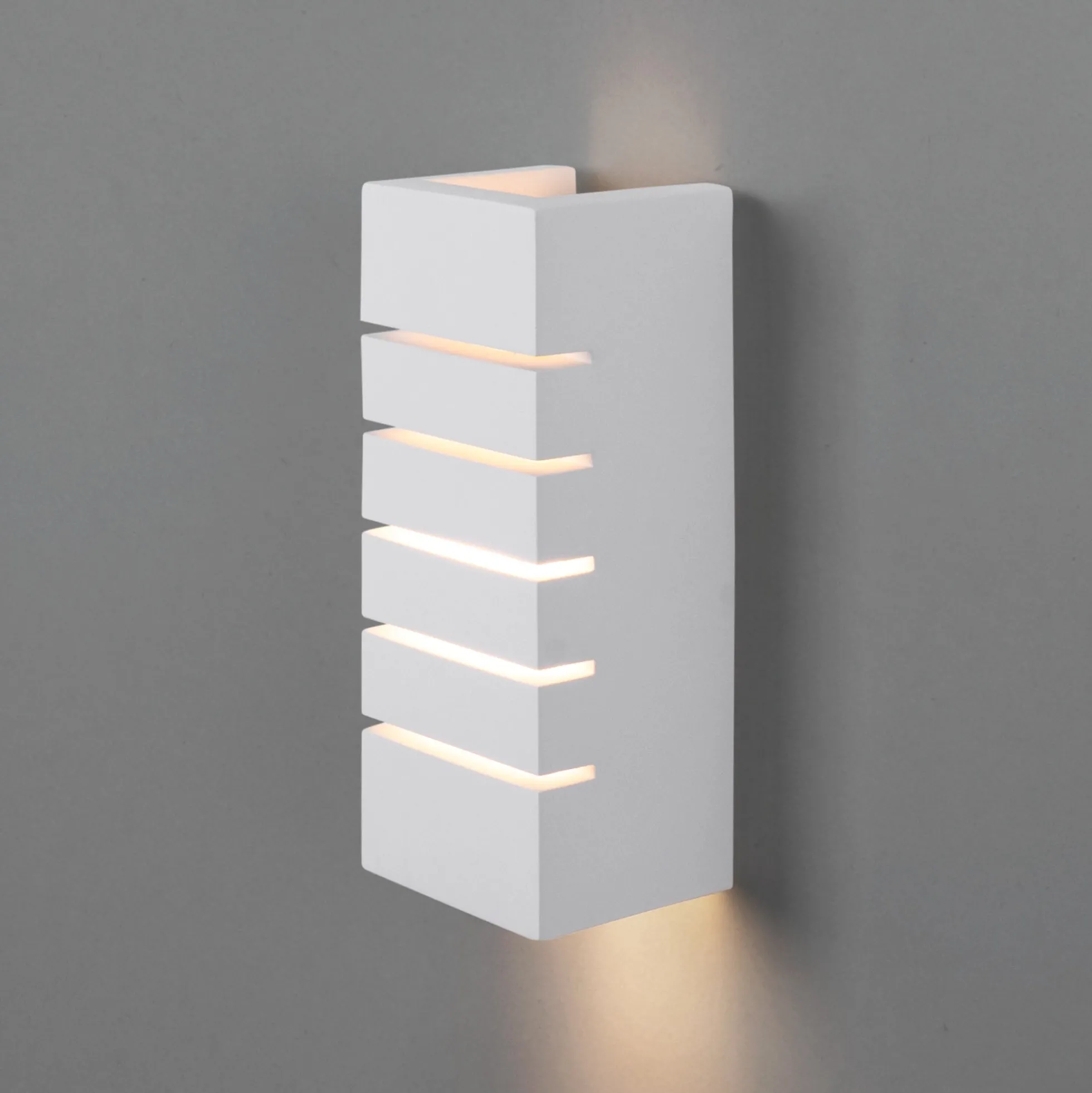 Aplique de pared escayola "Line" - 1 x E14