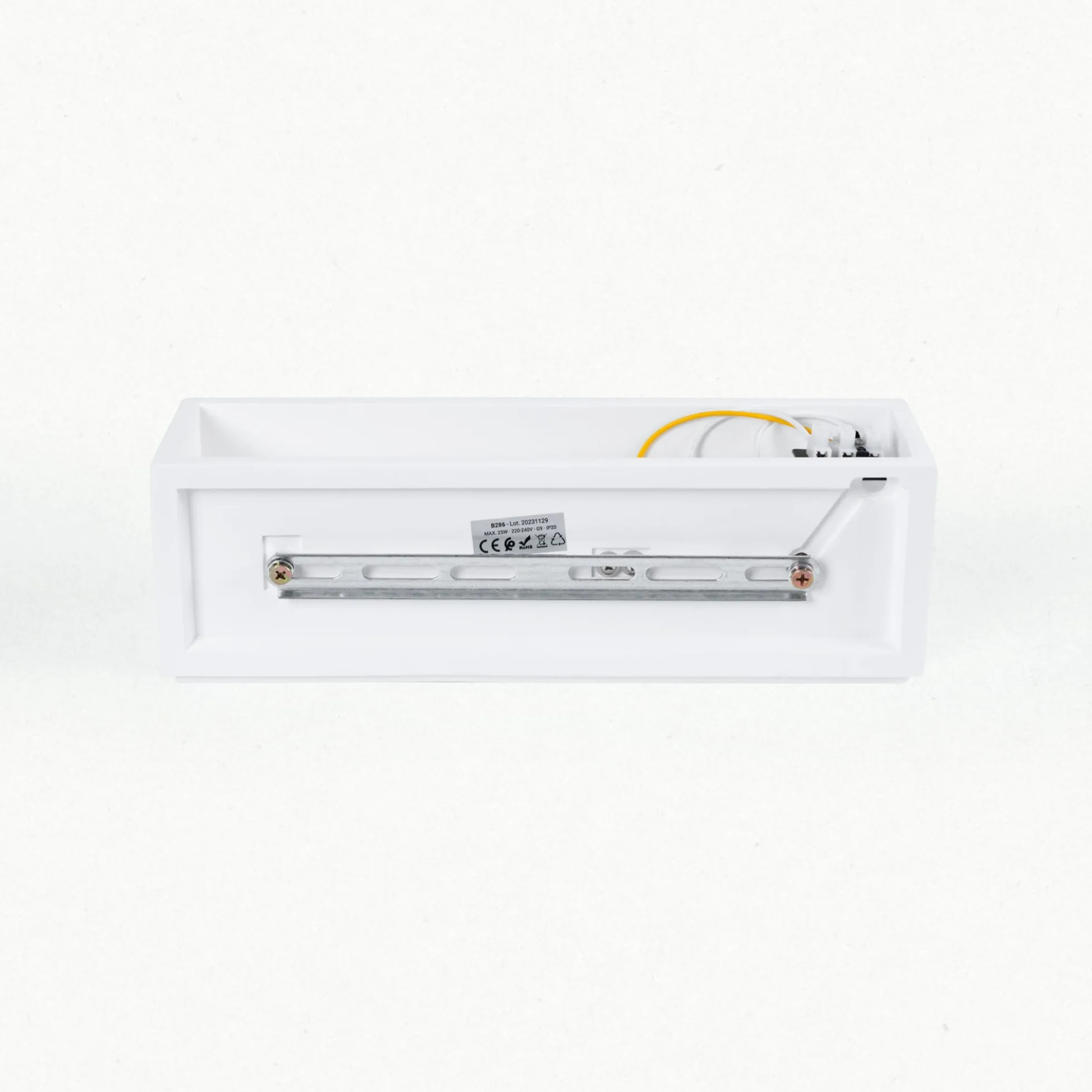 Aplique de pared escayola "Plast" - Bidireccional - 1 x G9