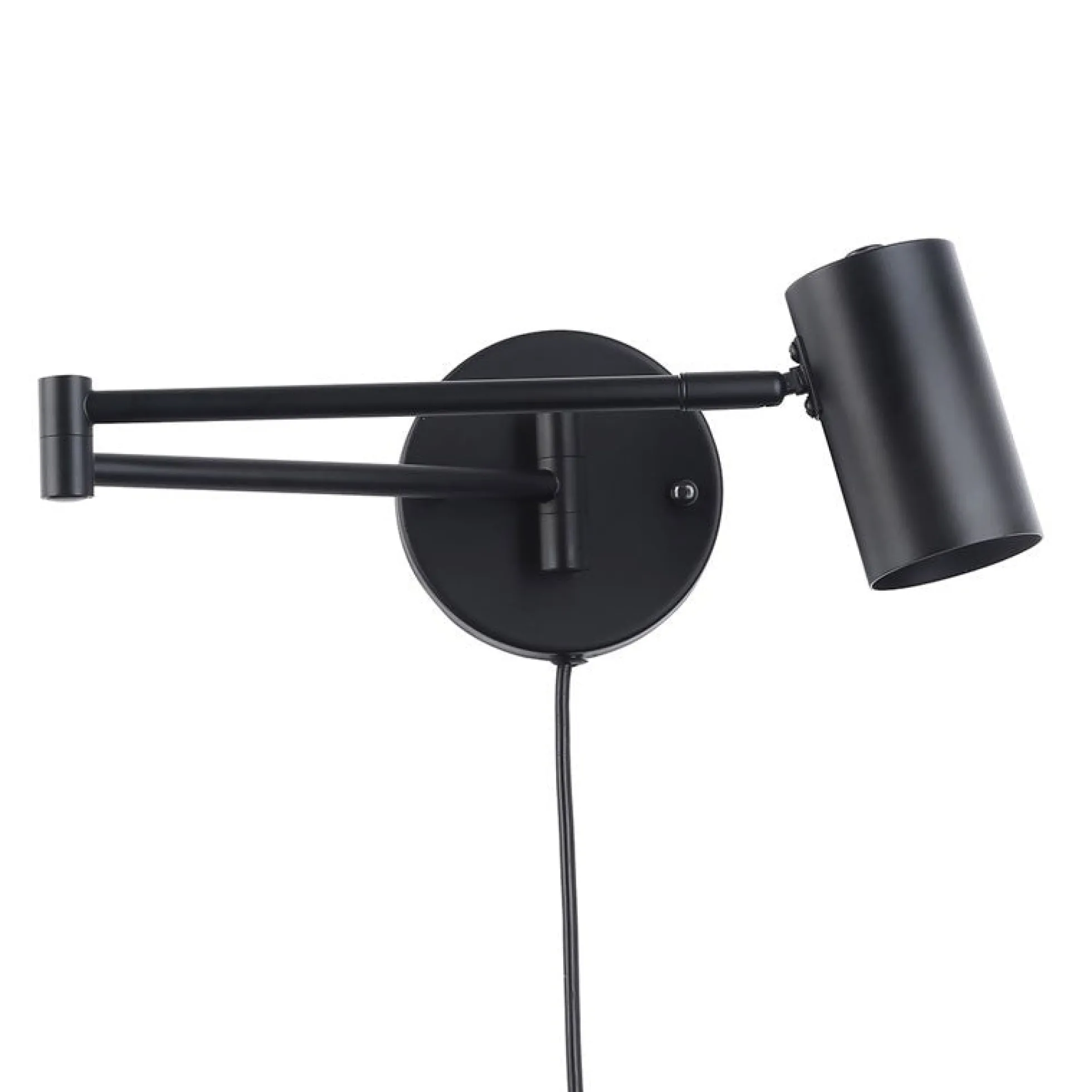 Aplique de pared extensible con enchufe "Lisa" - E27 G45