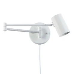 Aplique de pared extensible con enchufe