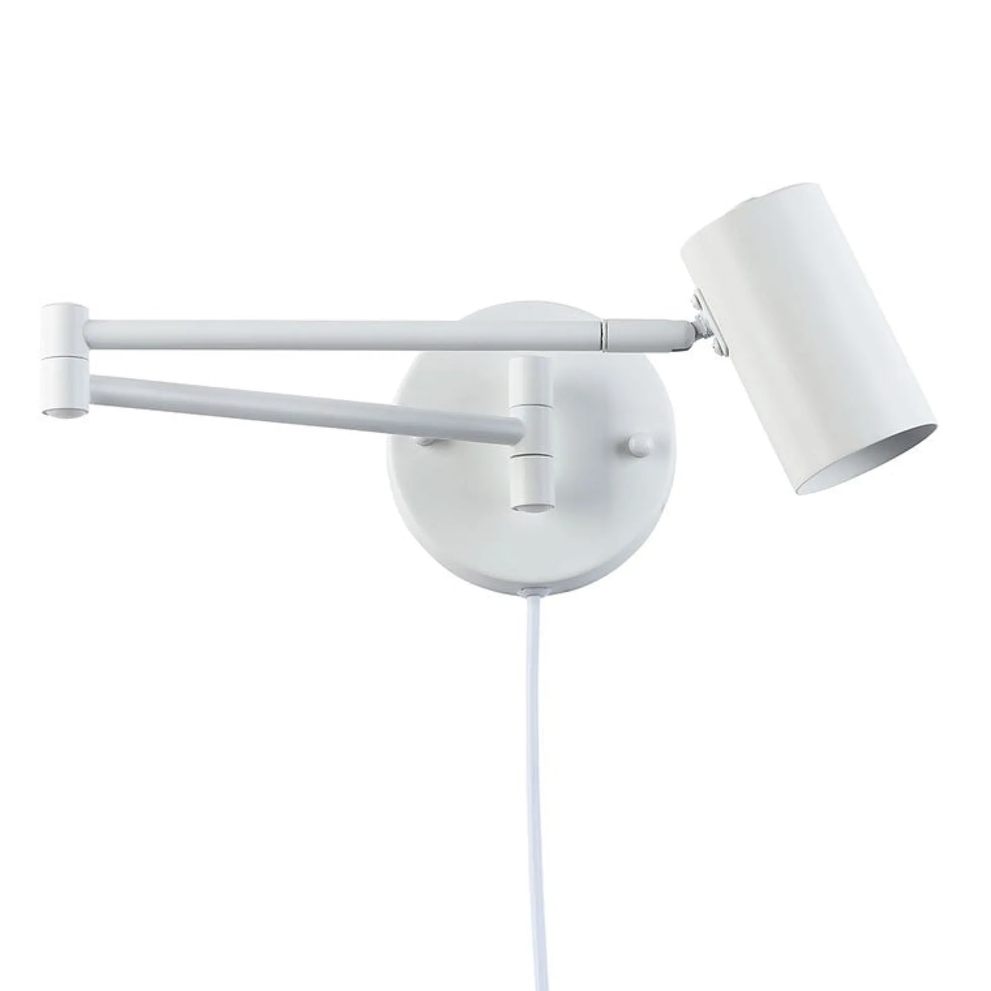 Aplique de pared extensible con enchufe "Lisa" - E27 G45