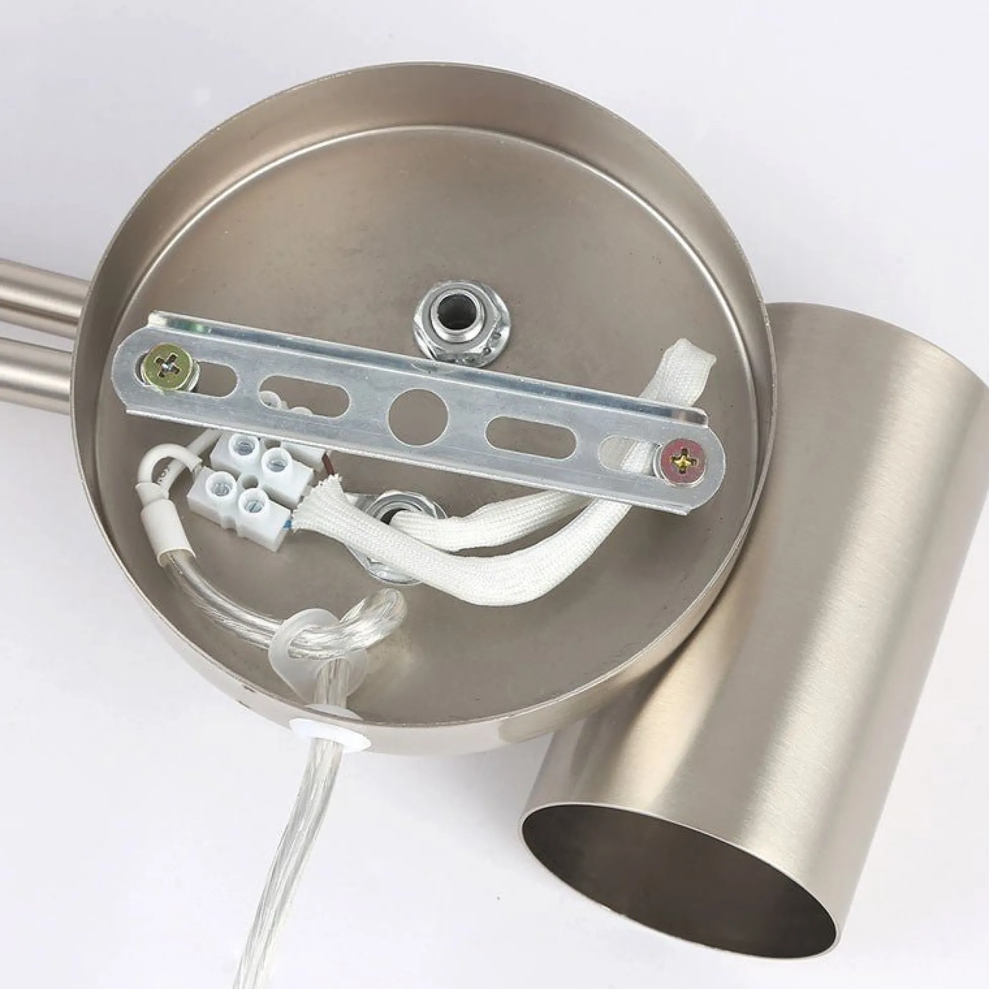 Aplique de pared extensible con enchufe "Lisa" - E27 G45