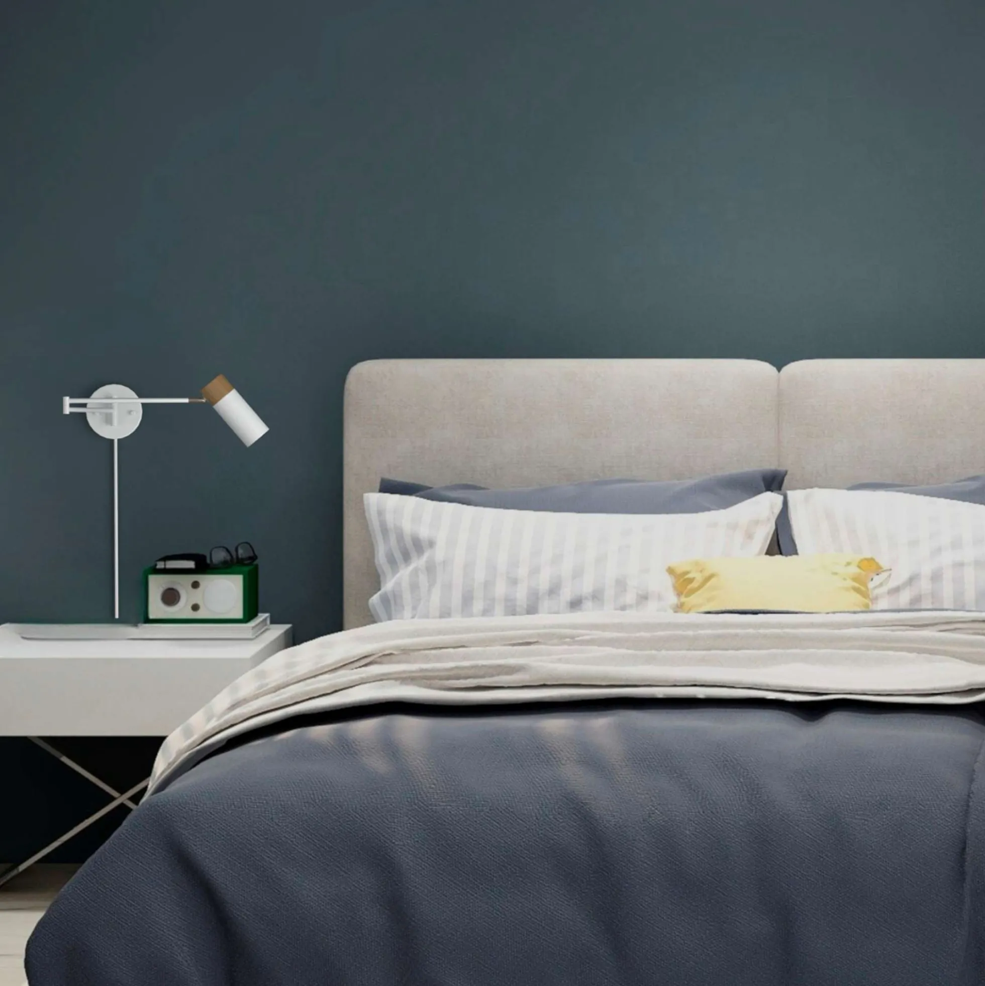 Aplique de pared extensible con cable y enchufe "Logan"