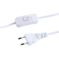Aplique de pared extensible con cable y enchufe