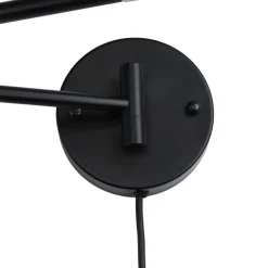 Aplique de pared extensible con cable y enchufe