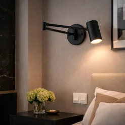 Aplique de pared extensible