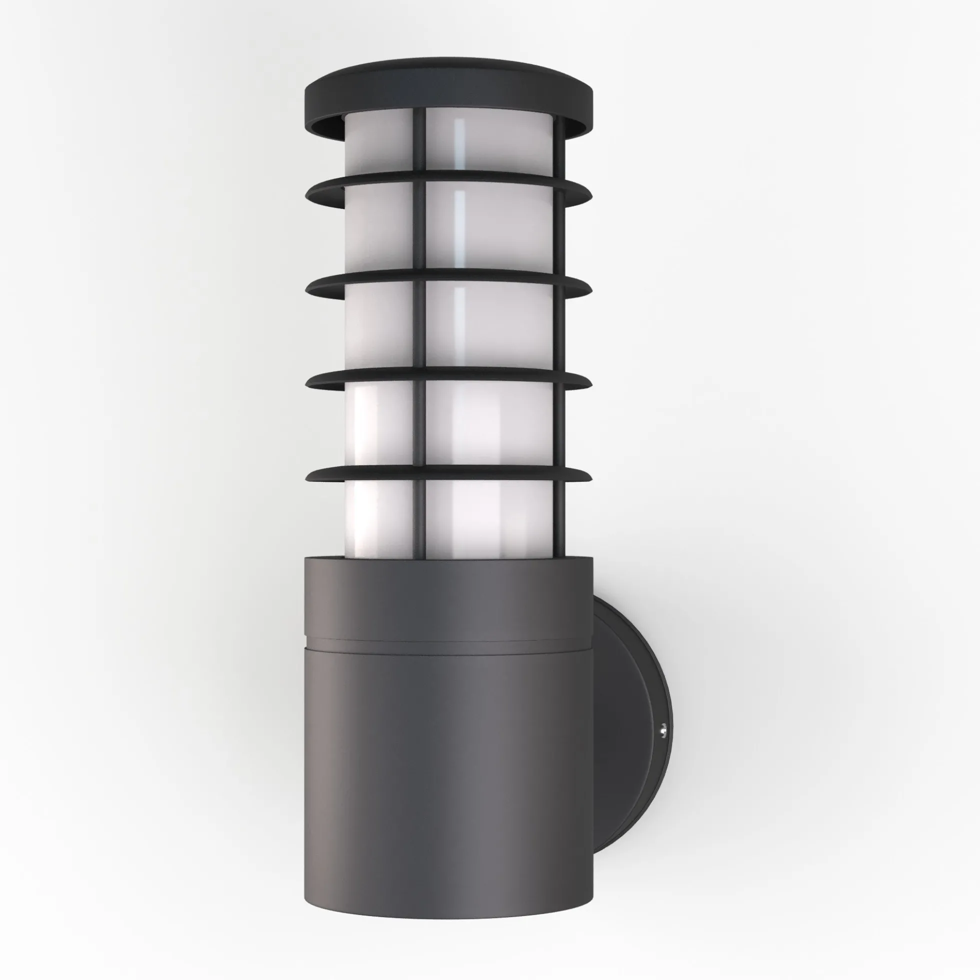 Aplique de pared exterior aluminio "Burno" - IP54 - E27