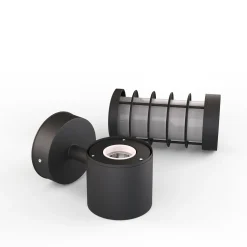 Aplique de pared exterior aluminio