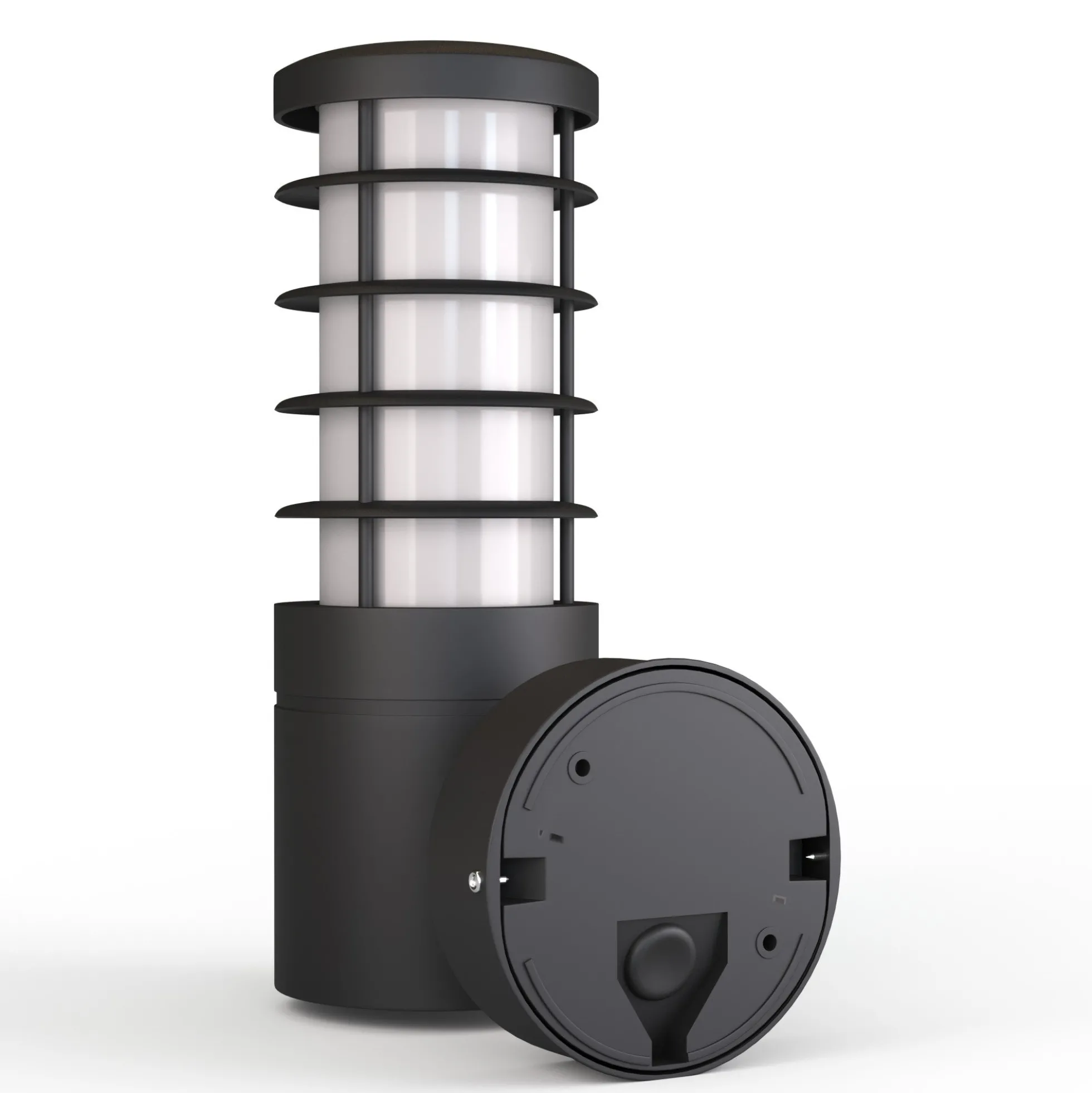 Aplique de pared exterior aluminio "Burno" - IP54 - E27