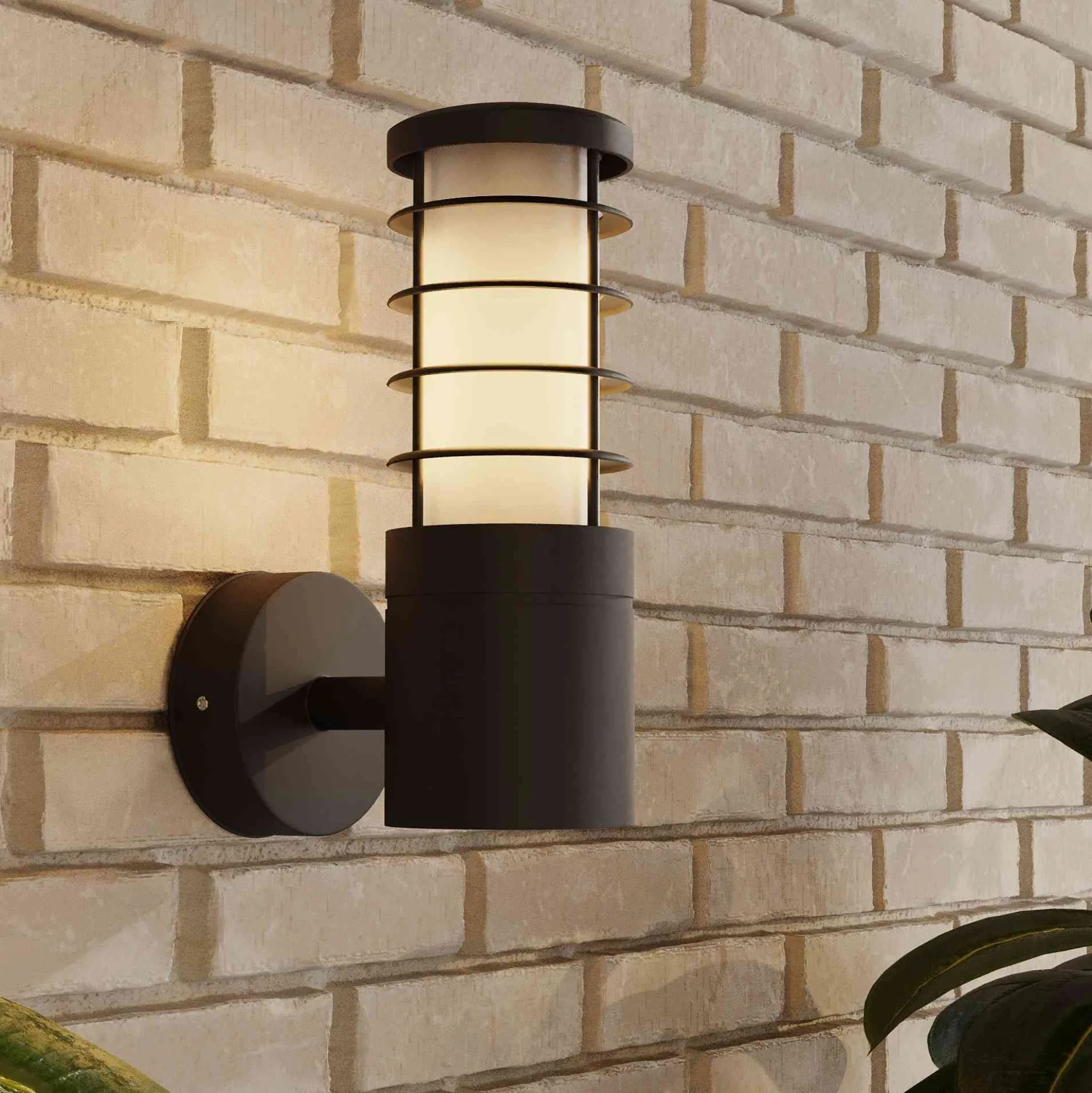 Aplique de pared exterior aluminio "Burno" - IP54 - E27
