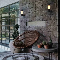 Aplique de pared exterior aluminio