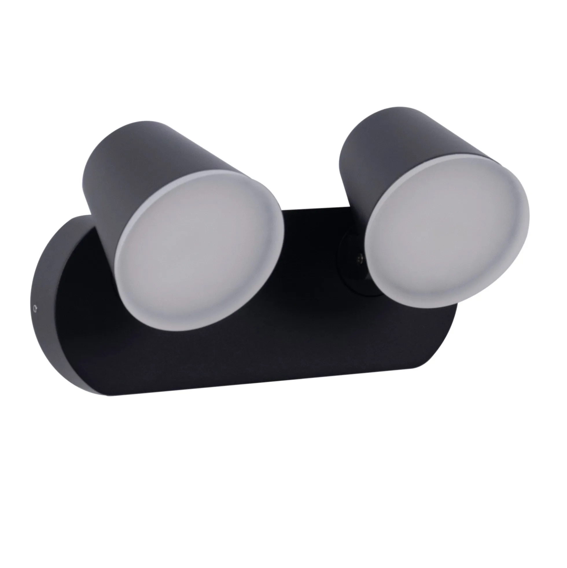 Aplique de pared exterior doble "Tura" - 20,5W - Orientable - 3000K - IP54