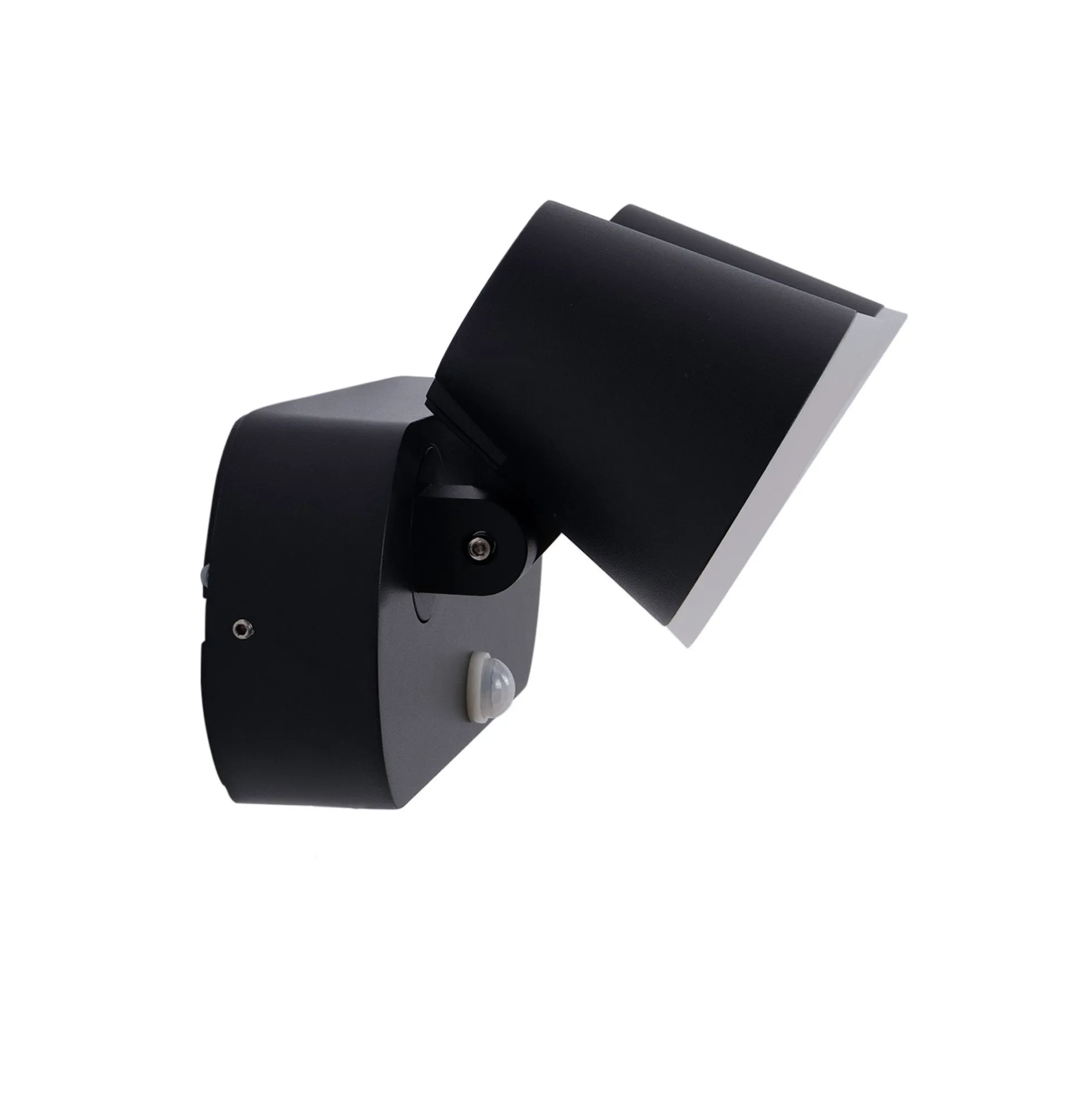 Aplique de pared exterior doble con sensor PIR "Tura" - 20,5W - Orientable - 3000K - IP54