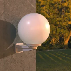 Aplique de pared exterior esfera FUMAGALLI "Nardo/G250" - E27