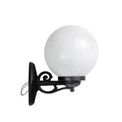 Aplique de pared exterior globo