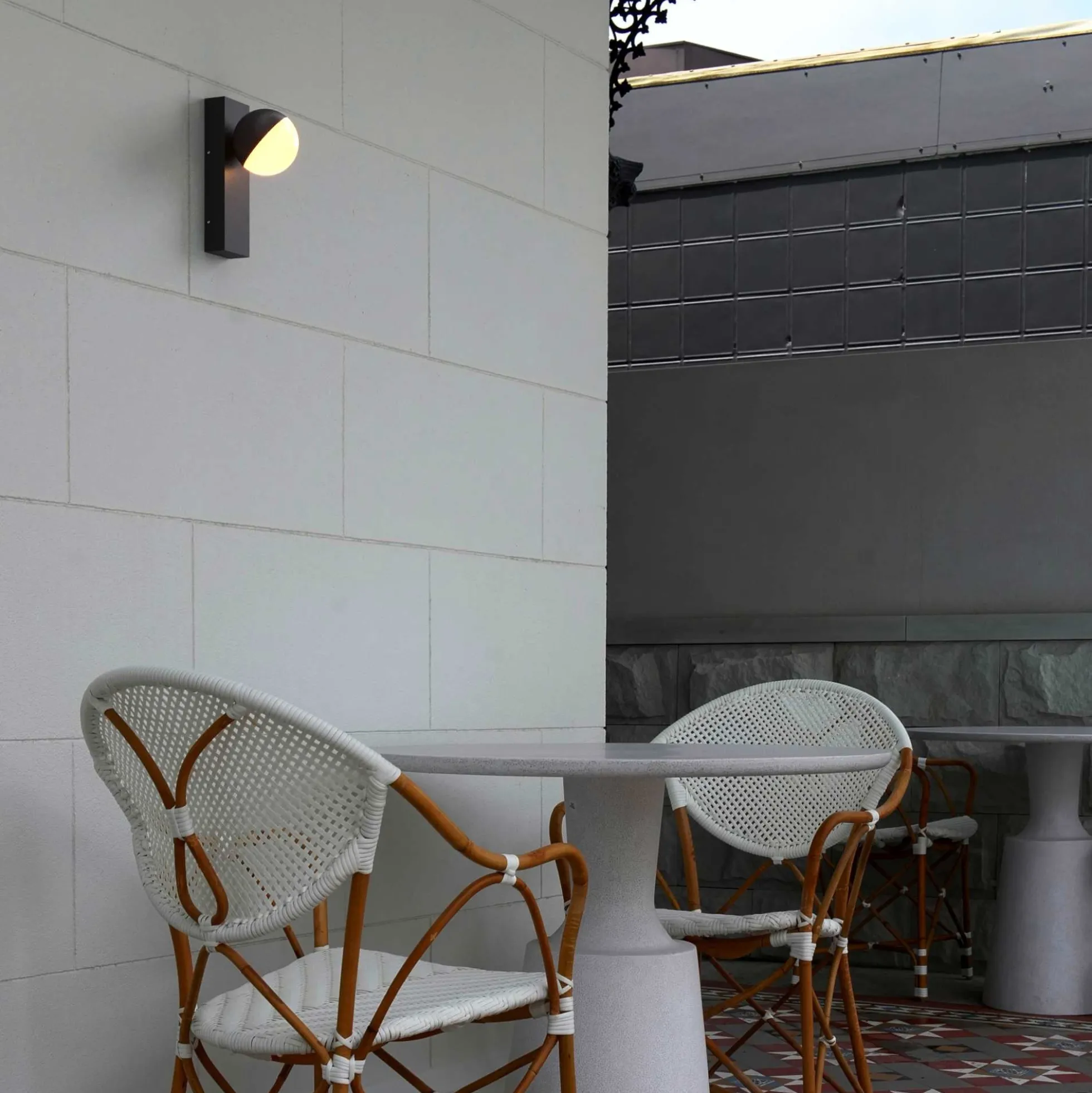Aplique de pared exterior LED "Serra" - 9,5W - IP54