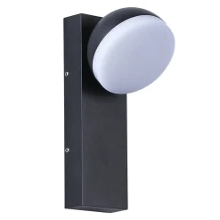 Aplique de pared exterior LED orientable