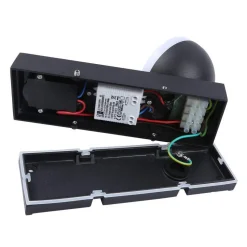 Aplique de pared exterior LED orientable