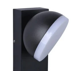 Aplique de pared exterior LED orientable