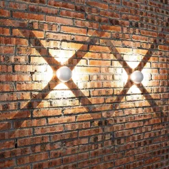 Aplique de pared exterior LED