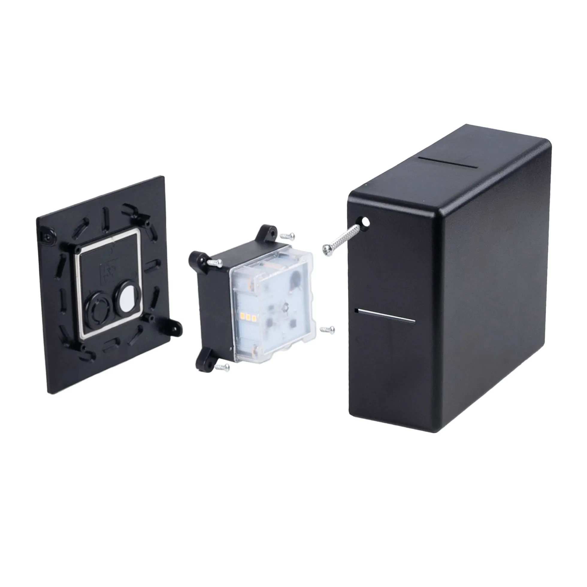 Aplique de pared exterior LED cuadrado "Karen 4" - 6W - IP54 - Emisión de luz cuatro caras