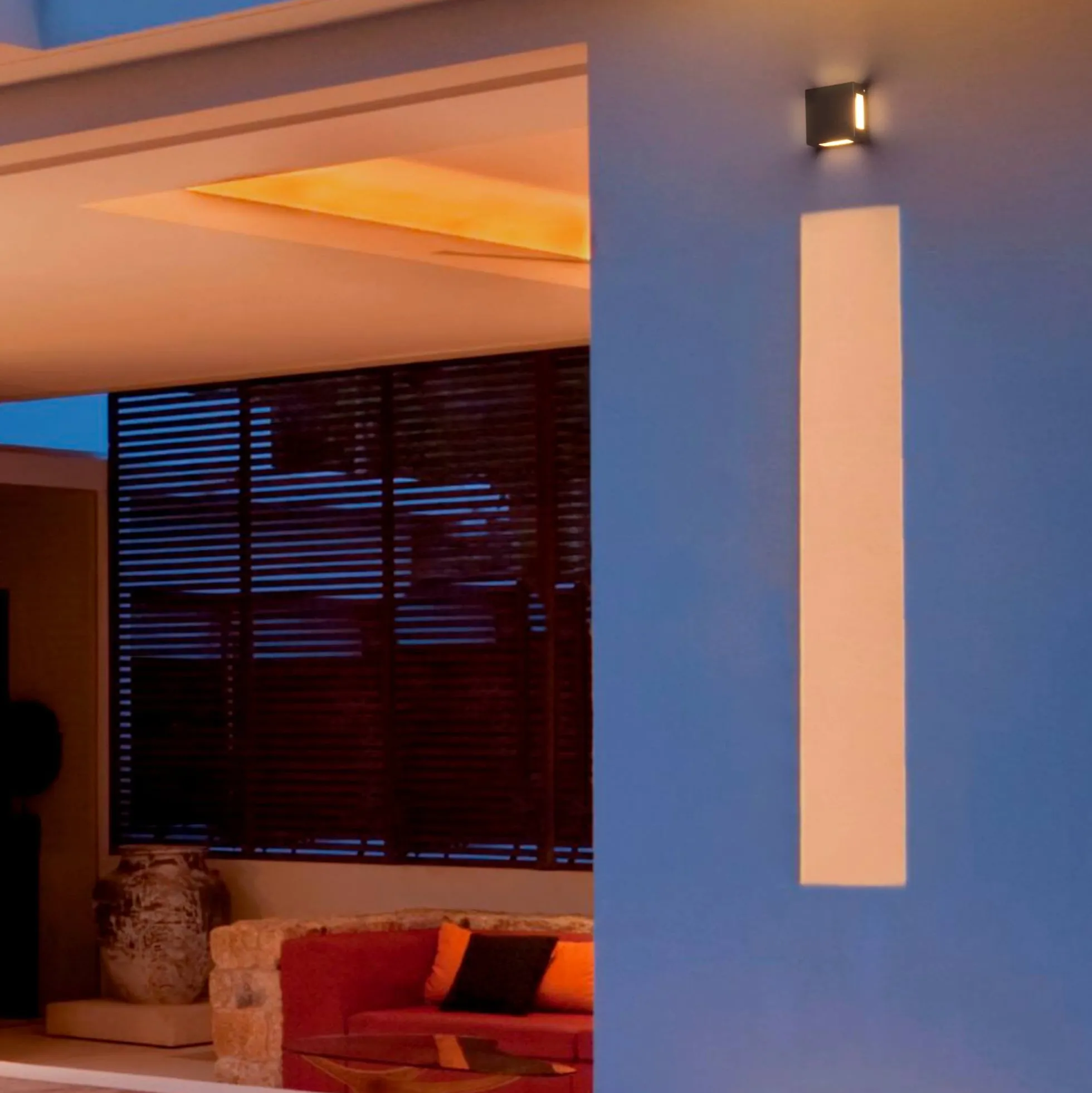 Aplique de pared exterior LED cuadrado "Square 4" - 6W - IP54