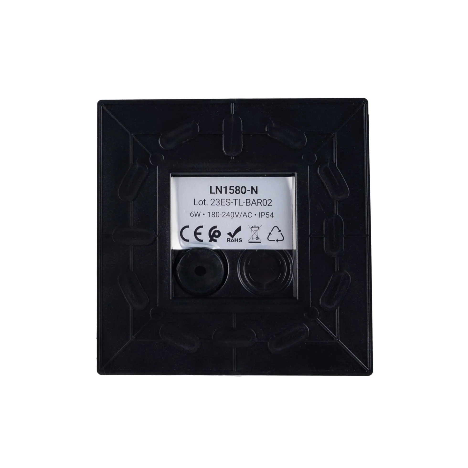 Aplique de pared exterior LED cuadrado "Square 4" - 6W - IP54