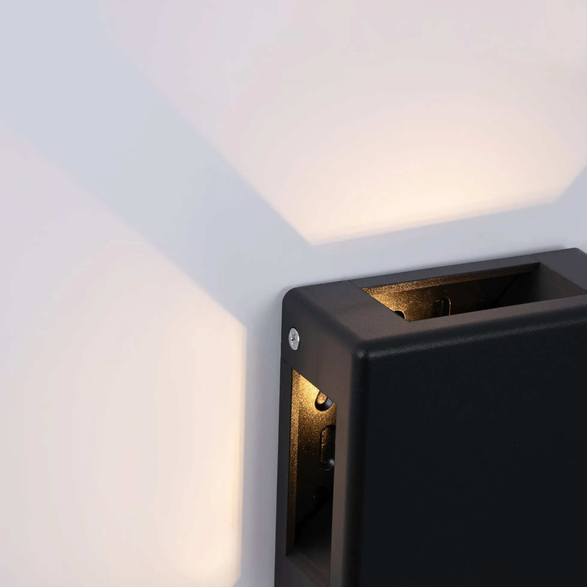 Aplique de pared exterior LED cuadrado "Square 4" - 6W - IP54