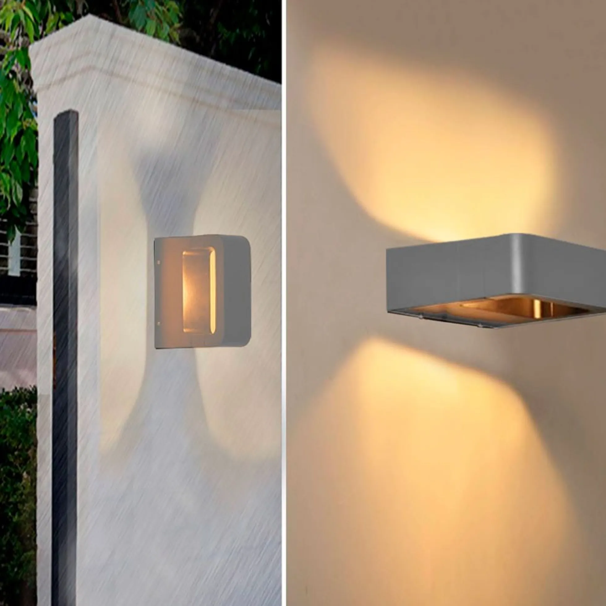 Aplique de pared exterior LED "KURRT" - 7W - IP65