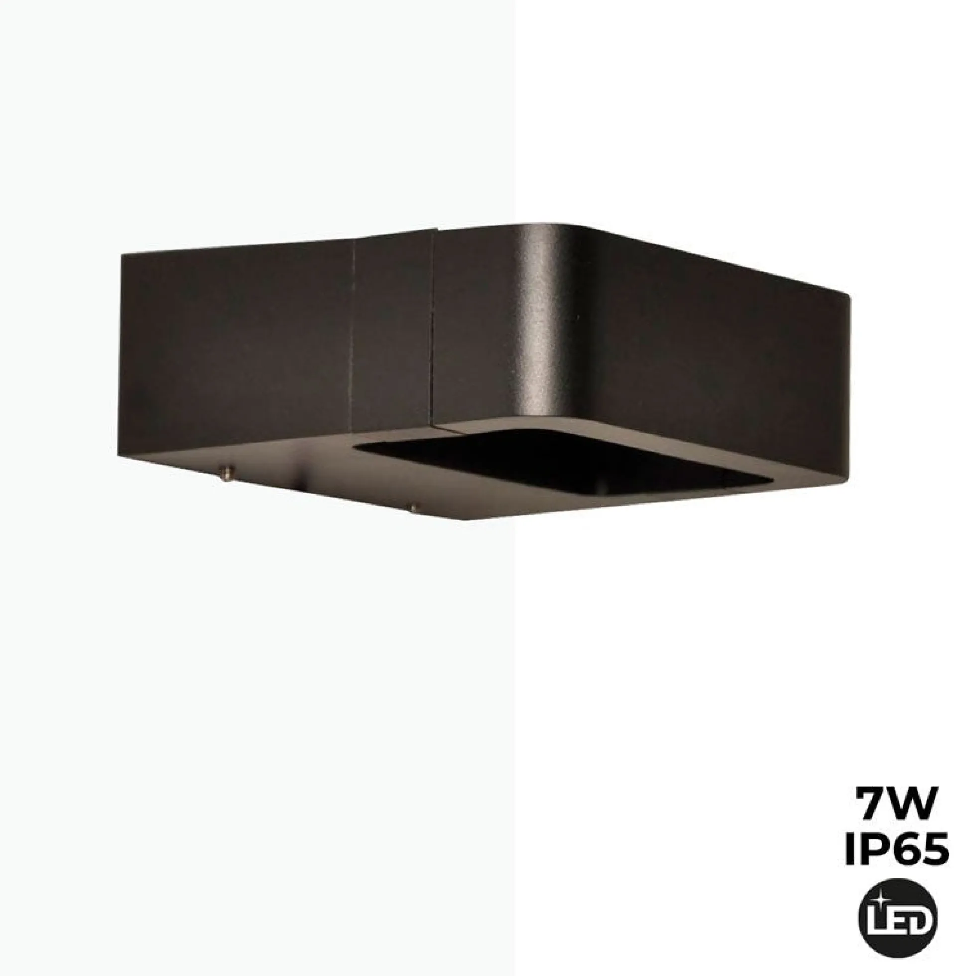 Aplique de pared exterior LED "KURRT" - 7W - IP65