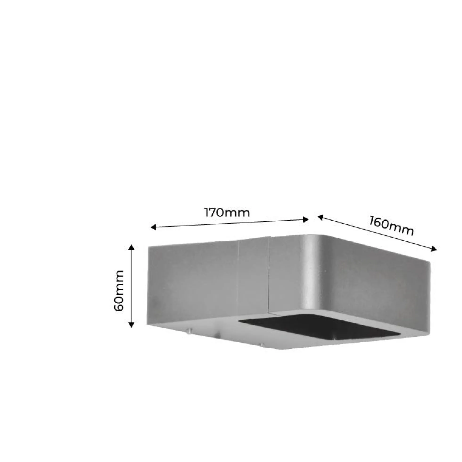 Aplique de pared exterior LED "KURRT" - 7W - IP65