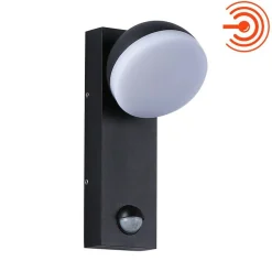 Aplique de pared exterior LED con sensor PIR