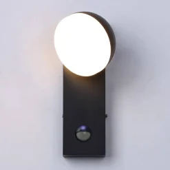 Aplique de pared exterior LED con sensor PIR