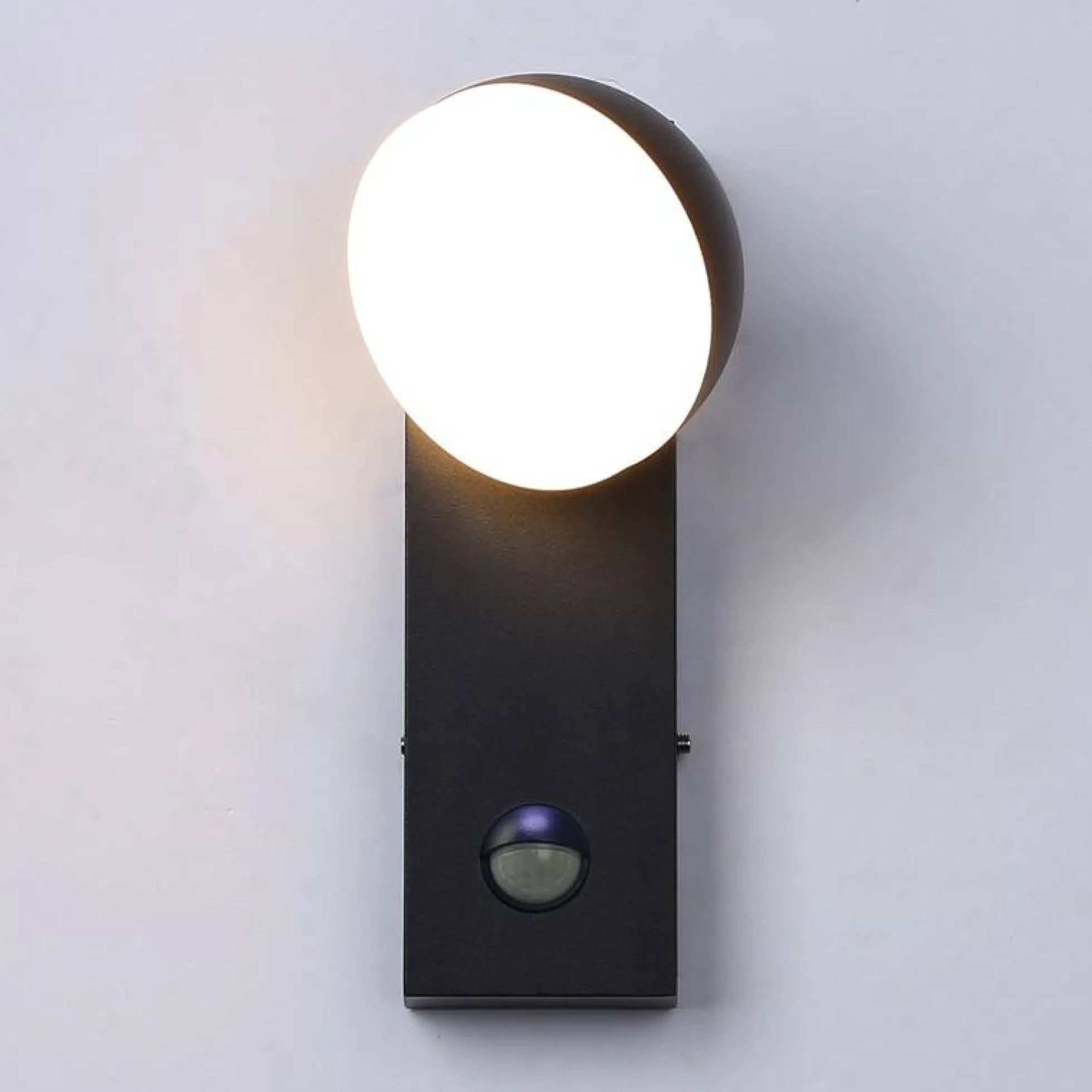 Aplique de pared exterior LED con sensor PIR "ATLAS" 10W IP54