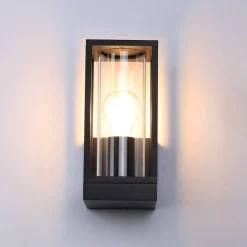Aplique de pared exterior "LUZY" E27 IP44