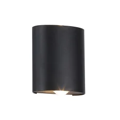 Aplique de pared exterior moderno LED bidireccional