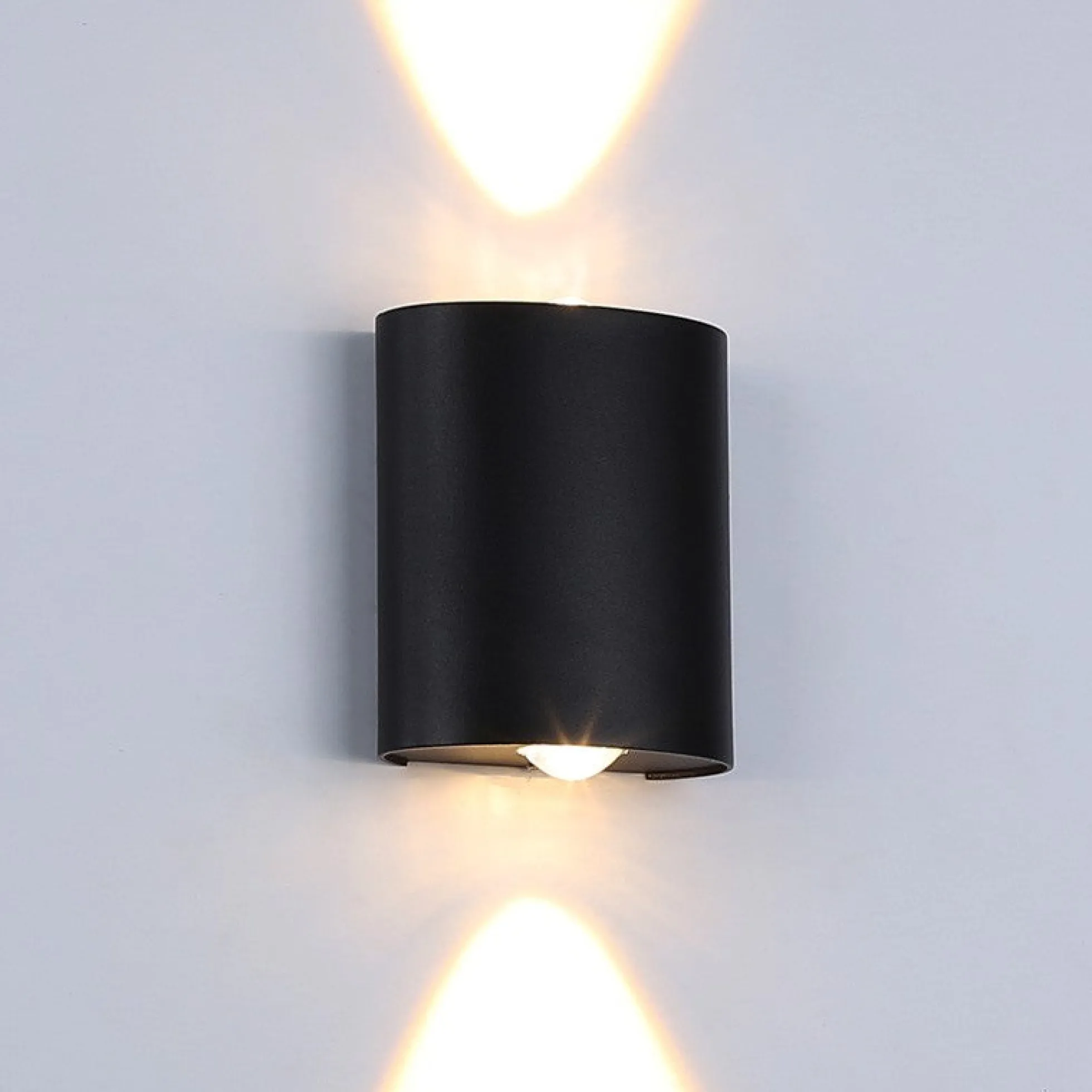 Aplique de pared exterior moderno LED bidireccional "Asas" - 6W - IP54