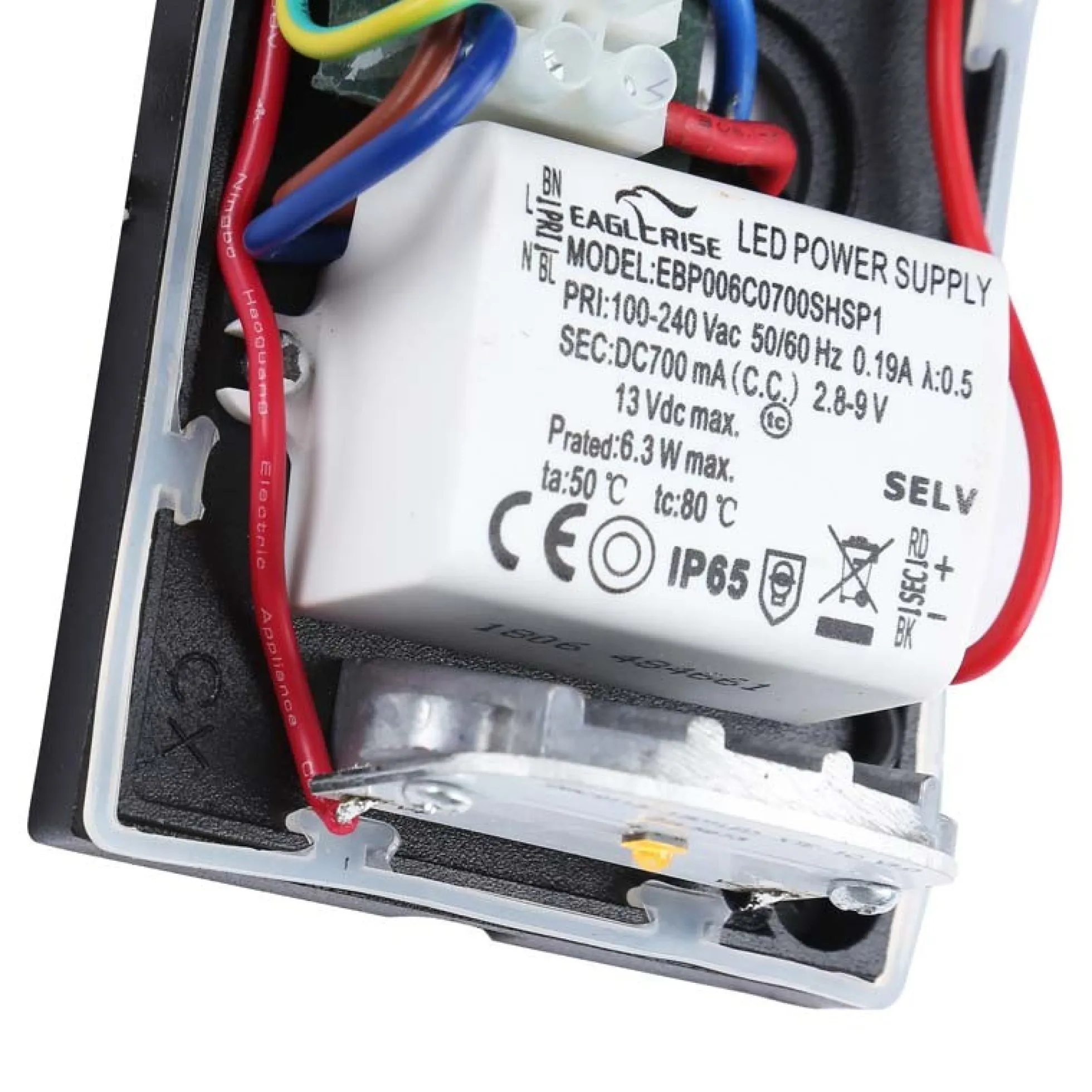 Aplique de pared exterior moderno LED bidireccional "Asas" - 6W - IP54