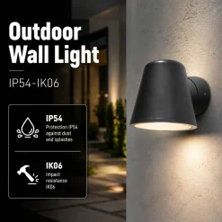 Aplique de pared exterior 