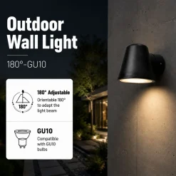 Aplique de pared exterior 