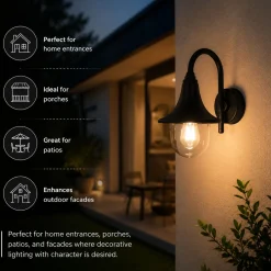Aplique de pared exterior