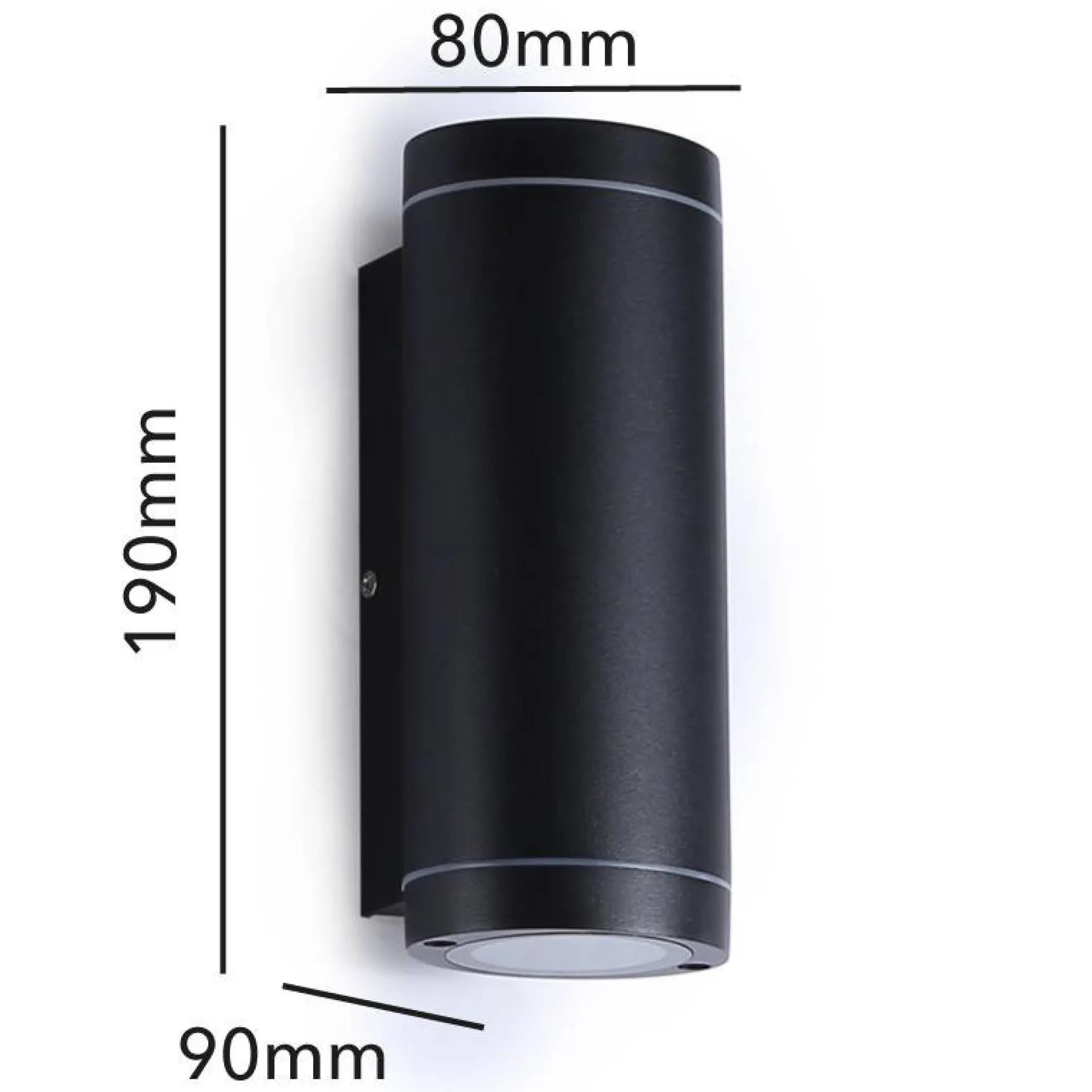 Aplique de pared exterior UP AND DOWN "LIDIA" 2xGU10 IP44