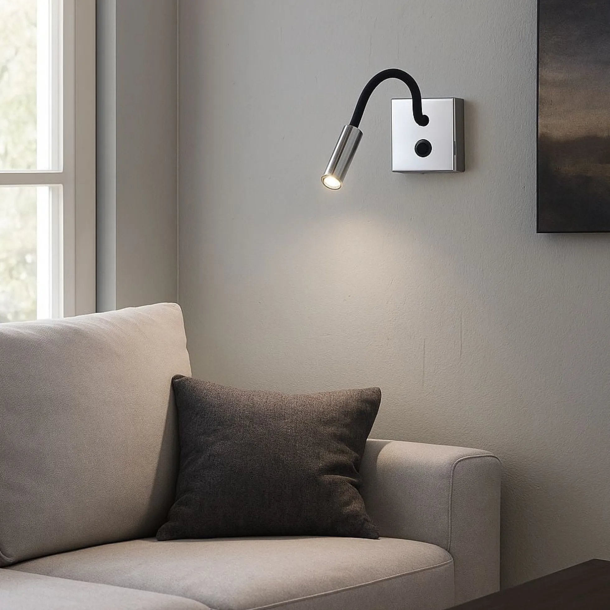 Aplique de pared flexible para lectura "Hale" - 3W